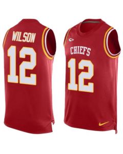 Chiefs #12 Albert Wilson Red Team Color Men's Stitched NFL Limited Tank Top Jersey