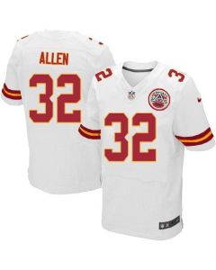 Chiefs #32 Marcus Allen White Men's Stitched NFL Elite Jersey