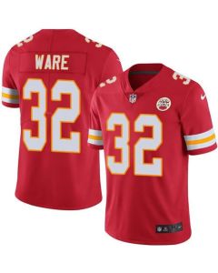 Chiefs #32 Spencer Ware Red Men's Stitched NFL Limited Rush Jersey