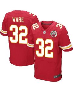 Chiefs #32 Spencer Ware Red Team Color Men's Stitched NFL Elite Jersey