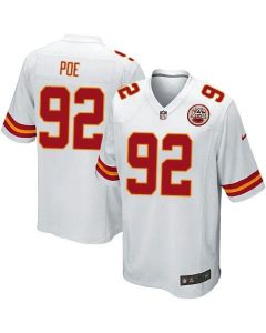 Chiefs #92 Dontari Poe White Youth Stitched NFL Elite Jersey