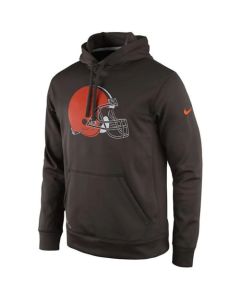 Cleveland Browns Practice Performance Pullover Hoodie Brown