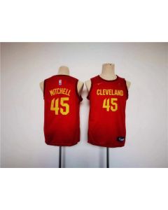 Cleveland Cavaliers #45 Donovan Red Stitched Jersey