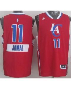 Clippers #11 Jamal Crawford Red 2014-15 Christmas Day Stitched NBA Jersey