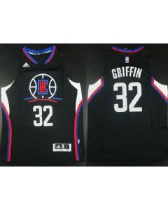 Clippers #32 Blake Griffin Black Alternate Stitched NBA Jersey