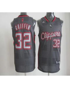 Clippers #32 Blake Griffin Black Rhythm Fashion Stitched NBA Jersey
