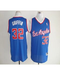 Clippers #32 Blake Griffin Blue Revolution 30 Stitched NBA Jersey