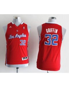 Clippers #32 Blake Griffin Red Stitched Youth NBA Jersey