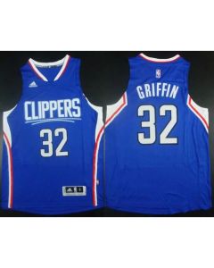 Clippers #32 Blake Griffin Stitched Blue NBA Jersey