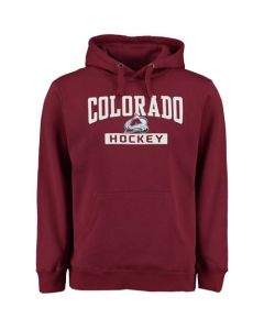 Colorado Avalanche Rinkside City Pride Pullover Hoodie Burgundy