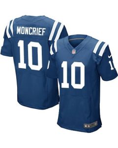 Colts #10 Donte Moncrief Royal Blue Team Color Men's Stitched NFL Elite Jersey