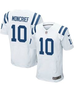 Colts #10 Donte Moncrief White Men's Stitched NFL Elite Jersey