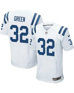 Colts #32 T.J. Green White Men's Stitched NFL Elite Jersey