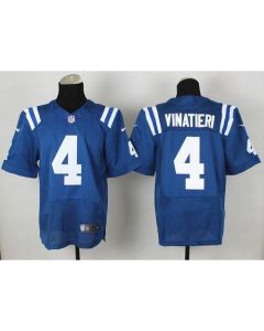 Colts #4 Adam Vinatieri Royal Blue Team Color Men's Stitched NFL Elite Jersey