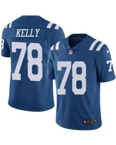 Colts #78 Ryan Kelly Royal Blue Men's Stitched NFL Limited Rush Jersey