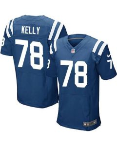 Colts #78 Ryan Kelly Royal Blue Team Color Men's Stitched NFL Elite Jersey