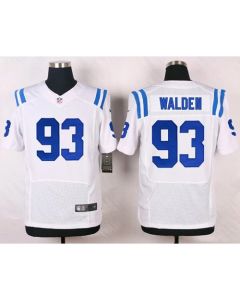 Colts #93 Erik Walden White Men's Stitched NFL Elite Jersey