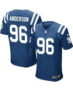 Colts #96 Henry Anderson Royal Blue Team Color Men's Stitched NFL Elite Jersey
