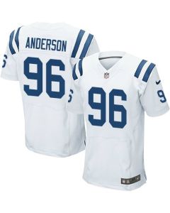Colts #96 Henry Anderson White Men's Stitched NFL Elite Jersey
