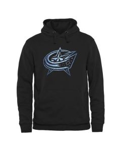 Columbus Blue Jackets Rinkside Pond Hockey Pullover Hoodie Black