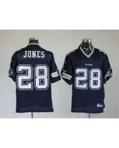 Cowboys #28 Flex Jones Navy Blue Stitched Youth NFL Jersey