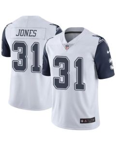 Cowboys #31 Byron Jones White Youth Stitched NFL Limited Rush Jersey
