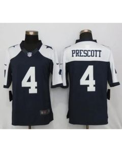 Cowboys #4 Dak Prescott Navy Blue Thanksgiving Men's Stitched NFL Limited Jersey