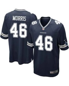 Cowboys #46 Alfred Morris Navy Blue Team Color Youth Stitched NFL Elite Jersey