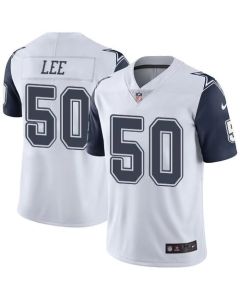 Cowboys #50 Sean Lee White Youth Stitched NFL Limited Rush Jersey
