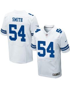 Cowboys #54 Jaylon Smith White Men's Stitched NFL Elite Jersey