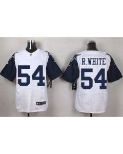 Cowboys #54 Randy White White Men's Stitched NFL Elite Rush Jersey