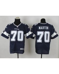Cowboys #70 Zack Martin Navy Blue Team Color Men's Stitched NFL Elite Jersey