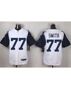 Cowboys #77 Tyron Smith White Men's Stitched NFL Elite Rush Jersey