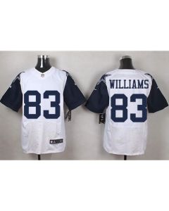 Cowboys #83 Terrance Williams White Men's Stitched NFL Elite Rush Jersey