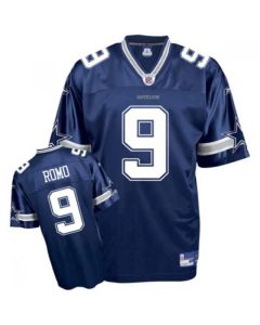 Cowboys #9 Tony Romo Blue Stitched Youth NFL Jersey