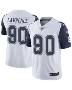 Cowboys #90 Demarcus Lawrence White Men's Stitched NFL Limited Rush Jersey