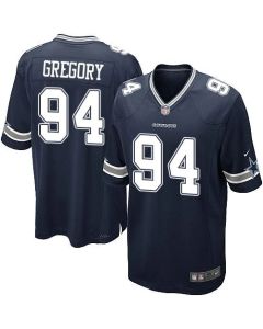 Cowboys #94 Randy Gregory Navy Blue Team Color Youth Stitched NFL Elite Jersey