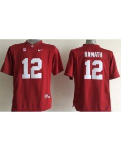 Crimson Tide #12 Joe Namath Red Stitched Youth NCAA Jersey