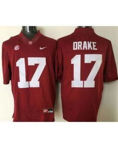 Crimson Tide #17 Kenyan Drake Red Stitched NCAA Jersey