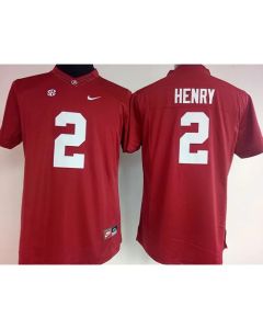 Crimson Tide #2 Derrick Henry Red Women's Stitched NCAA Jersey