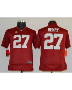Crimson Tide #27 Derrick Henry Red Stitched Youth NCAA Jersey