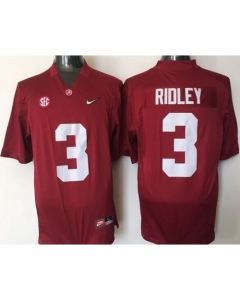 Crimson Tide #3 Calvin Ridley Red 2016 National Championship Stitched NCAA Jersey