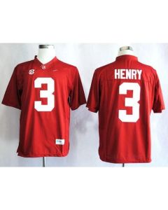 Crimson Tide #3 Derrick Henry Red Limited Stitched NCAA Jersey