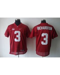 Crimson Tide #3 Trent Richardson Red Stitched NCAA Jersey