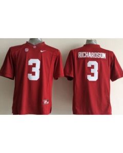 Crimson Tide #3 Trent Richardson Red Stitched Youth NCAA Jersey