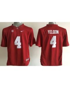Crimson Tide #4 T.J Yeldon Red Stitched Youth NCAA Jersey