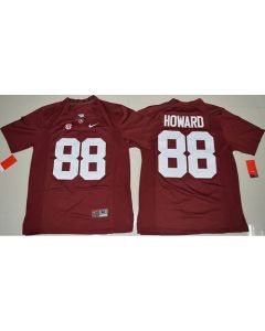 Crimson Tide #88 O. J. Howard Red Limited Stitched NCAA Jersey