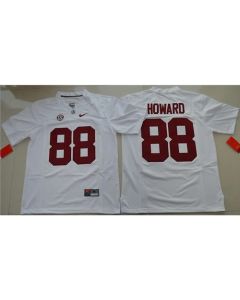 Crimson Tide #88 O. J. Howard White Limited Stitched NCAA Jersey