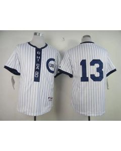 Cubs #13 Starlin Castro White 1909 Turn Back The Clock Stitched MLB Jersey