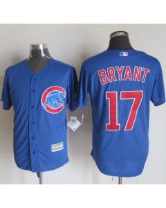 Cubs #17 Kris Bryant Blue New Cool Base Stitched MLB Jersey